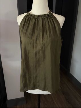 GAP Olive Halter Neck Camisole